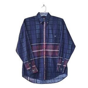 Vintage Salty Dog Plaid Shirt